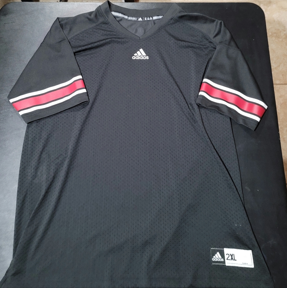 University of Louisville Cardinals Black Football Jersey.